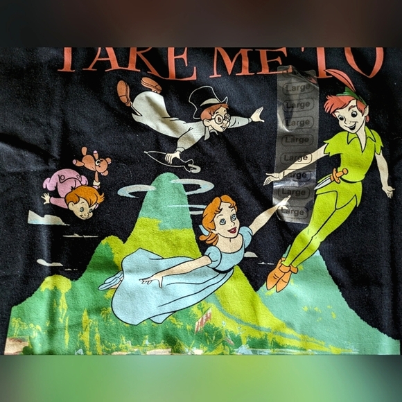 NWT Disney Peter Pan T Shirt - Picture 2 of 9